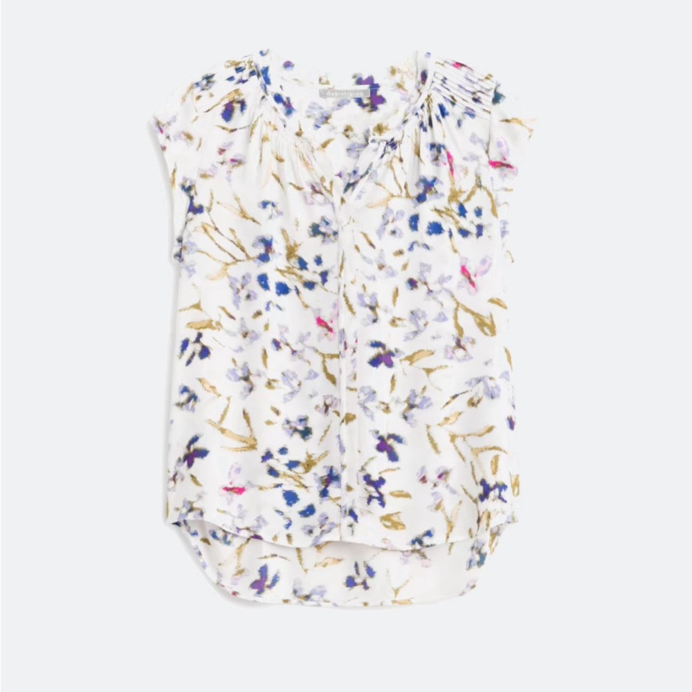 Daniel Rainn Bernal Split Neck Blouse